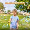 imageJOYIN Big Bubble Wands Set Bulk for Kids Summer Outdoor Toy Game Activity Party Favors 18 Pcs Giant Bubble Maker with Tray 12quot Large 6 Pcs Solution Suitable for All Age PeopleClassic