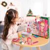 imageJOYIN Christmas Advent Calendar 2024 Christmas Countdown Make Up Set for Girls24 Days Beauty Advent CalendarXmas Makeup Dress Up Gift Set Princess Gift Advent CalendarAdvent Calendar 2024 Girls