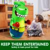 imageJOYIN Inflatable TRex Dinosaur Bopper 47 Inches Bop Bag Inflatable Punching Toy Kids Punching Bag with BounceBack Action