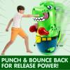 imageJOYIN Inflatable TRex Dinosaur Bopper 47 Inches Bop Bag Inflatable Punching Toy Kids Punching Bag with BounceBack Action