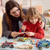 imageJOYIN Kids Craft Kit Build ampamp Paint Your Own Wooden Race Car Art ampamp Craft Kit DIY Toy Make Your Own Car Truck Toy Construct and Paint Kit Presents for Kids