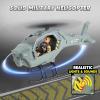imageJOYIN Military Base Toys Set Including Army Vehicles Army Men Action Figures and Weapon Gear Accessories Military Combat Toys