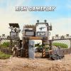 imageJOYIN Military Base Toys Set Including Army Vehicles Army Men Action Figures and Weapon Gear Accessories Military Combat Toys
