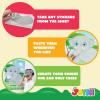 imageJOYIN Pin The Nose on The Elephant Game 24 Pcs 21 x 28 Elephant Nose Stickers Make a Face Stickers Party Favors Decorations