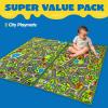 imageJOYIN Play Mat 80 x 150 cm for Children from 3 Years Old Large Circuit Mat for Games Room