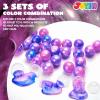 imageJOYIN Slime Party Favors 24 Pack Galaxy Slime Ball  Stretchy NonSticky MessFree Stress Relief and Safe  Toys for Girls and Boys  Classroom Reward Party SuppliesStellar