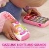 imageJOYIN Smartphone Toys for Baby Remote Control Baby Phone with Music Learning Toy Birthday Gifts for Infants Kids Boys and Girls Gift for ChristmasPink Phone and Remote Toy with Bird