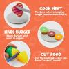 imageKids BBQ Grill Playset Kitchen Toy Set with Pretend Smoke Light Sound ampamp ColorChanging Food Play Kitchen Accessories Indoor Outdoor Cooking Toy for Boys Girls Kids Birthday Gift