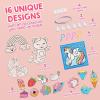 imageKlever Kits 16 Projects Gem Painting Kids Diamond Gem Painting Kit with 5D Gem Arts and Crafts for Girls Ages 612 Gem Craft Activities Kits Premium Art Gift Ideas for Girls Ages 6 7 8