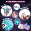 imageKlever Kits 3D String Art Kit for Kids Light Up String Light Toy with 30 MultiColored LED Bulbs Arts and Crafts Set Birthday Gifts for Girls and Boys Ages 8