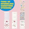 imageKlever Kits Decorate Your Own Baseball Cap with 7 Sheets Gems Stickers Art ampamp Crafts Kit for Kids Fun Creative DIY Toys for Kids GirlsCrown