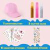 imageKlever Kits Decorate Your Own Baseball Cap with 7 Sheets Gems Stickers Art ampamp Crafts Kit for Kids Fun Creative DIY Toys for Kids GirlsCrown