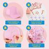 imageKlever Kits Decorate Your Own Baseball Cap with 7 Sheets Gems Stickers Art ampamp Crafts Kit for Kids Fun Creative DIY Toys for Kids GirlsCrown