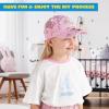 imageKlever Kits Decorate Your Own Baseball Cap with 7 Sheets Gems Stickers Art ampamp Crafts Kit for Kids Fun Creative DIY Toys for Kids GirlsCrown