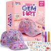 imageKlever Kits Decorate Your Own Baseball Cap with 7 Sheets Gems Stickers Art ampamp Crafts Kit for Kids Fun Creative DIY Toys for Kids GirlsUnicorn