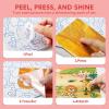 imageKlever Kits Foil Art Kit for Kids  Arts ampamp Crafts Supplies Mess Free Coloring Foil Foam Stickers Creative Travel Toys Birthday Gifts for Boys ampamp Girls Ages 4 and UpAnimals