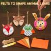 imageKlever Kits Wooden Painting Craft KitGlow in The Dark Arts and Crafts for Kids Ages 612 Wood Slices with Art Activitiy Supplies Wood Crafts for Boys Girls Party Gift Easter Painting