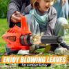imageMighty Force Toddler Leaf Blower Electronic Modern Pretend and Play Tool Designed for Little Hands Gardening Toy with Lights Sounds and Air Blowing Effects Birthday Gifts for Kids Age 3 4 5