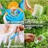 imagePlayAct Bug Catcher Nature Exploration Set  Includes Habitat Bucket Critter Box Activity Booklet Butterfly Net Magnifier Tweezer Pipette Bug Tong and Exploration Hat Bug Catching Kids 3