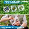 imagePlayAct Bug Catcher Nature Exploration Set  Includes Habitat Bucket Critter Box Activity Booklet Butterfly Net Magnifier Tweezer Pipette Bug Tong and Exploration Hat Bug Catching Kids 3