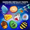 imageRock Painting Kit Glow in The Dark Rock Kit Arts and Crafts for Kids Ages 612 Art Supplies Toy Kids Craft Paint Kits Arts ampamp Crafts for Boys Girls Birthday Party Gift ToyGlow in the Dark