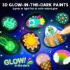 imageRock Painting Kit Glow in The Dark Rock Kit Arts and Crafts for Kids Ages 612 Art Supplies Toy Kids Craft Paint Kits Arts ampamp Crafts for Boys Girls Birthday Party Gift ToyGlow in the Dark