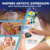 imageRock Painting Kit Glow in The Dark Rock Kit Arts and Crafts for Kids Ages 612 Art Supplies Toy Kids Craft Paint Kits Arts ampamp Crafts for Boys Girls Birthday Party Gift ToyGlow in the Dark