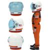imageSpooktacular Creations Astronaut Helmet for Kids with Movable Visor Pretend Role Play Accessory Toy Set Halloween CostumesWhitered