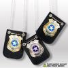imageSpooktacular Creations Gold and Silver Badge Set for Police Pretend Play Halloween Dress Up Games Cop Costume Accessories Party Favors Christmas Stuffers for Boys Men Women