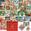 imageJOYIN 1000 PCS Christmas Advent Calendar 2025 Puzzles 24 Days Christmas Countdown Puzzles for Xmas Party Favors Supplies Classroom Prizes Boys Girls Kids Fun Gifts