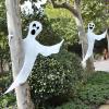 imageJOYIN 2 Pcs 53 Halloween Decoration Outdoor Halloween Tree Wrap Ghost Decoration Outdoor Smiling Hanging Ghost Design for Lawn Tree Party Supplies Haunted House Wrap DecorCute Ghost