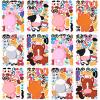 imageJOYIN 24 Sheets 9quotx6quot Make a face Stickers for Kids Make Your Own Stickers with Unicorn Dinosaur Sea and Safari Animals Party Favors Kids Crafts Goodie Bags Stuffers Classroom ActivitiesFarm