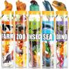 imageJOYIN 69 Pcs Small Animal Figures Mini Jungle Toy Set with Sensory Bin Realistic Wild Forest Playset Zoo Ocean Farm Animals Figurines Dinosaur Party Favors Gifts for Boys and Girls Kids 35