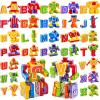imageJOYIN Alphabet Robots Toys for Kids ABC Learning Toys Alphabots Letters Toddlers Education Toy Carnival Prizes Christmas Treasure Box and Prize for Classroom