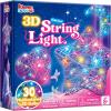 imageKlever Kits 3D String Art Kit for Kids Light Up String Light Toy with 30 MultiColored LED Bulbs Arts and Crafts Set Birthday Gifts for Girls and Boys Ages 8