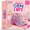 imageKlever Kits Decorate Your Own Baseball Cap with 7 Sheets Gems Stickers Art ampamp Crafts Kit for Kids Fun Creative DIY Toys for Kids GirlsUnicorn
