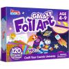 imageKlever Kits Foil Art Kit for Kids  Arts ampamp Crafts Supplies Mess Free Coloring Foil Foam Stickers Creative Travel Toys Birthday Gifts for Boys ampamp Girls Ages 4 and UpSpace