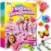 imageKlever Kits Headband Making Kit for Girls Kids Headbands DIY Hair Accessories for Girls Kids Crafts Make Your Own Hair Accessories Birthday Gifts Ages 512