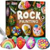 imageRock Painting Kit Glow in The Dark Rock Kit Arts and Crafts for Kids Ages 612 Art Supplies Toy Kids Craft Paint Kits Arts ampamp Crafts for Boys Girls Birthday Party Gift ToyOriginal