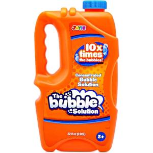 imageJOYIN 32 OZ Concentrated Bubble Solution for Bubble Machines Up to 25 Gallons Concentrated Solution Refills for Machine Wands Blower Easter Kids PartiesOrange