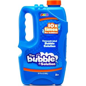 imageJOYIN 32 OZ Concentrated Bubble Solution for Bubble Machines Up to 25 Gallons Concentrated Solution Refills for Machine Wands Blower Easter Kids PartiesBlue