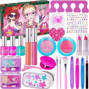 imageJOYIN Christmas Advent Calendar 2024 Christmas Countdown Make Up Set for Girls24 Days Beauty Advent CalendarXmas Makeup Dress Up Gift Set Princess Gift Advent CalendarAdvent Calendar 2024 Girls