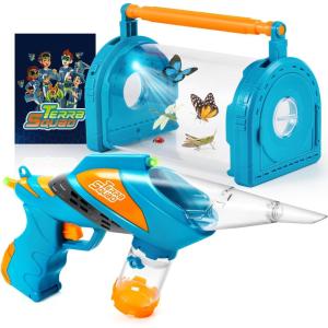 imagePlayAct Bug Catcher Kit for Kids Insect Vacuum ampamp Habitat Box Outdoor Exploration Science Kit for Boys ampamp Girls