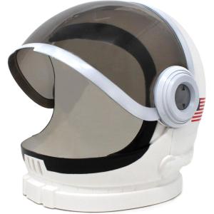 imageSpooktacular Creations Astronaut Helmet for Kids with Movable Visor Pretend Role Play Accessory Toy Set Halloween CostumesWhite