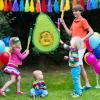 imageDinosaur Pinata with Plastic Bat and Paper Blindfold155H X 105W X 3D Cinco De Mayo Party Dinosaur Animal Theme Parties Decorations Indoor or Outdoor fiestaAvocado