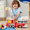 imageExtra Large Toddler Fire Truck Toys for Boys with 33inch Ladder Realistic Sirens Lights ampamp Sprinkler Pump Big Firetruck Emergency Vehicle Kids Toys for Age 3 4 5 6 7 Christmas Birthday Gift
