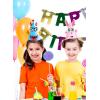 imageJOYIN 12 Sets Party Hats for Kids Birthday Party Games Craft Activities Cute Animal Theme Birthday Hats Activity Kits with Stickers for Kids Holiday Theme Party Favors Easter Decoration