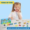 imageJOYIN 12 Wooden Magnet Creativity Arts ampamp Crafts Painting Kit for Kids Decorate Your Own Painting Gift for Easter Basket Stuffers Birthday Parties and Family Crafts Party Favors for Boys GirlsAnimal