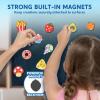 imageJOYIN 12 Wooden Magnet Creativity Arts ampamp Crafts Painting Kit for Kids Decorate Your Own Painting Gift for Easter Basket Stuffers Birthday Parties and Family Crafts Party Favors for Boys GirlsFood