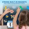 imageJOYIN 12 Wooden Magnet Creativity Arts ampamp Crafts Painting Kit for Kids Decorate Your Own Painting Gift for Easter Basket Stuffers Birthday Parties and Family Crafts Party Favors for Boys GirlsAnimal